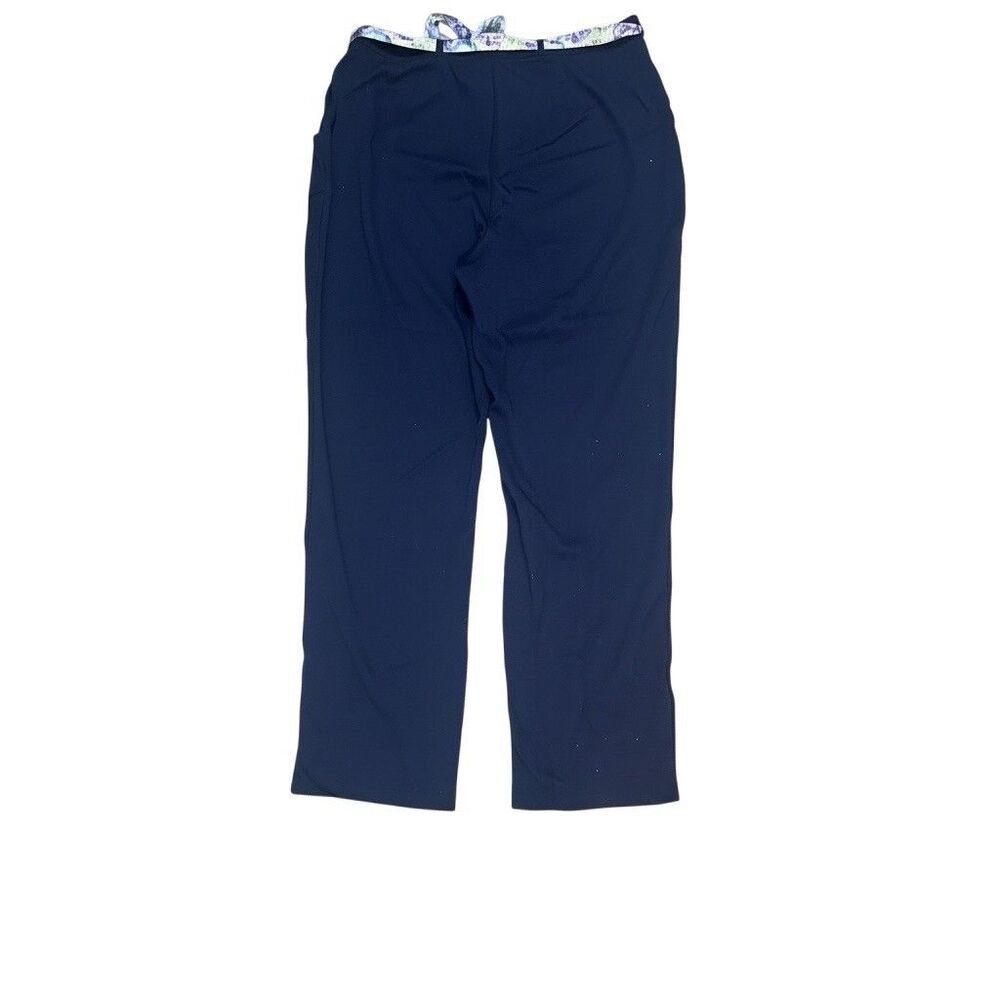 Modern Soul Women’s 1X Navy Stretch Pants Side Pockets 31in Inseam 18.5 Waist - Picture 5 of 8